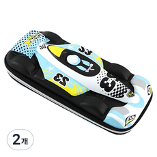 특별한상점 3D 입체 레이싱 자동차 파우치형 필통, 아쿠아 블루, 2개