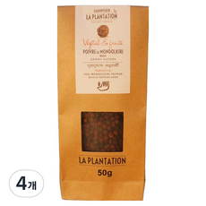 라플랜테이션 캄보디아 몬돌끼리 레드 통후추, 50g, 4개