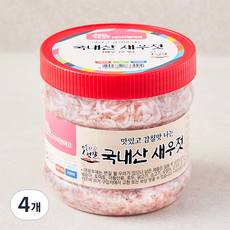오늘의젓갈 국내산 새우젓, 1kg, 4개