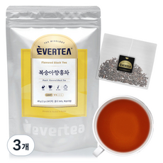 에버티 복숭아향 가향 홍차 티백, 2g, 24개입, 3개