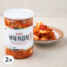 부자가김치 핫절이, 800g, 2개