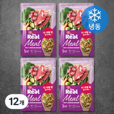 하림펫푸드 전연령 고양이 더 리얼 밀 냉동 습식사료, 참치, 60g, 12개