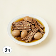 압구정 예향 소고기 장조림, 250g, 3개
