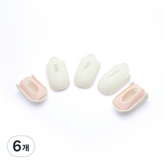 터치가능 쏙오프 클립 MB_05_01 5p, 혼합색상, 6개