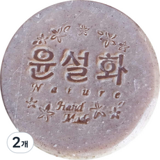 윤설화 비누 금은화 인동덩굴, 110g, 2개