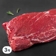 미국산 소부채살 초이스 리테일팩(원육) (냉장), 2.2kg, 3개