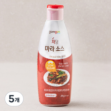 곰곰 저당 마라 소스, 280g, 5개