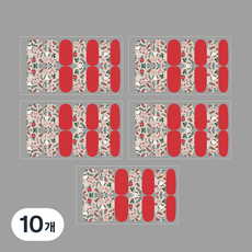 MA 聖誕樹裝飾聖誕節美甲貼紙 14入, 10個, TYPE6