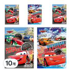 디즈니 카 Cars 자동차 종합장 36매, 랜덤 발송, 10개