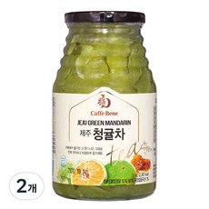 CAFFE BENE 咖啡伴 濟州青橘果醬茶, 480g, 1罐, 2罐