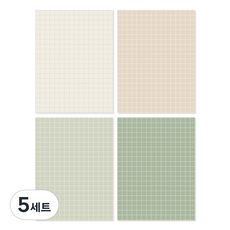 Monolike 便利貼Smoothie ver 3 4種組, 燕麥+拿鐵+綠茶+橄欖, 5套