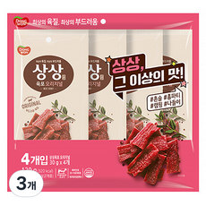 상상육포 동원 오리지널 4p, 120g, 3개
