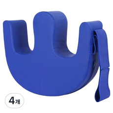 솔미온 환자 케어 침대 스트랩 쿠션 일반 블루, 4개