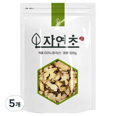자연초 동북 백출 삽주뿌리, 500g, 5개