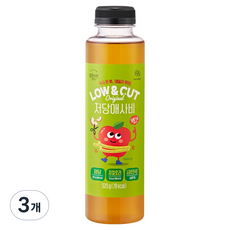 복음자리 LOW & CUT 저당 애사비 오리지널, 520g, 3개