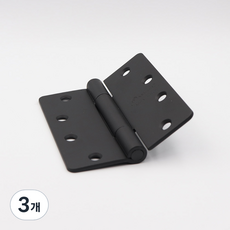 3너클 경첩 3435 블랙, 3개