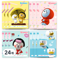 theopenhouse B Family 國小聽寫簿 23-6031, 隨機出貨, 24個