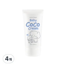코리인제이아일랜드 베이비 코코크림, 50ml, 4개