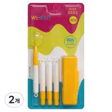 WEDENT 威登 香氣牙間刷 SSSS, 2個, 0.5mm, 6入