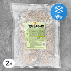 바른웰 떡이콕콕 함박스테이크 (냉동), 1.2kg, 2개