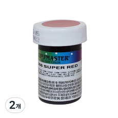 廚師大師凝膠型食用色素超紅, 28.35克, 2個