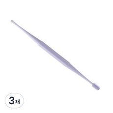 만물마켓 실리콘 듀얼팁 귀이개 퍼플, 1개입, 3개