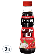 친수 고추마늘 간장, 3개, 330ml