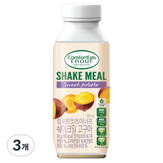 LOTTE 樂天 地瓜風味奶昔粉, 50g, 3罐