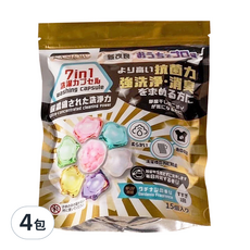 KA-SHOW 洗灑職人 7in1 極淨香氛洗衣球, 4個, 15顆