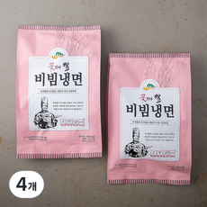 꽃보다쌀 비빔냉면, 440g, 4개