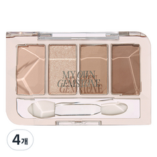 에뛰드 플레이 컬러 아이즈 샤라웃 투 잼스톤 3.5g, 4개, 우정의 결실 + 희망 그 자체 + 인내의 시간 + 청렴 결백