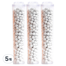 i4 앤 C3 버블 샤워기 전용 리필 항균염소필터 카트리지 SRF-40AC, 5개, 무향