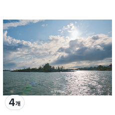 더스프링홈 붙여봄 실내 벽지 본품 헬싱키 A4, 4개