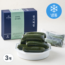 경기떡집 쑥가래떡 (냉동), 100g, 3개, 6개입