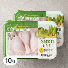 참프레 동물복지 인증 닭다리 북채 (냉장), 300g, 10개