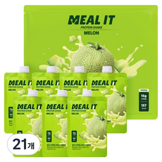 밀잇 단백질 쉐이크 멜론맛, 40g, 21개