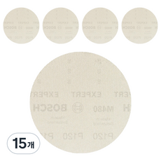 보쉬 EXPERT M480 원형150mm 6 망사 사포 P120 2608900691, 15개