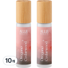 알레 아로마 롤온 오레가노 시더우드, 10ml, 10개