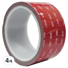 3M VHB 3M VHB 壓克力泡棉雙面膠帶 灰色 48mm x 1.5m, 4個