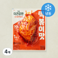더건강한 소스 닭가슴살 떡볶이맛 (냉동), 100g, 4개, 1개입