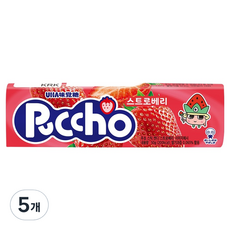 Puccho Yuhamikakuto棒棒糖 草莓, 5個, 50g