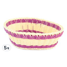 국산 V.E.F 하트 투톤, 퍼플, 5개