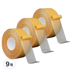 모노페이지 자국없는 초강력 만능 양면 테이프 3cm x 5m, 투명, 9개