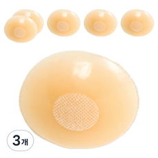 Iropsanghoe 男士自信胸貼 圓形 膚色 6入, 3個