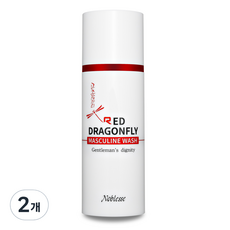 노블레스 고추잠자리 쿨링 남성청결제, 120ml, 2개