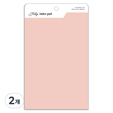 PLEPIC Sticky Index便條紙, 10 Free Rose, 40張, 2本