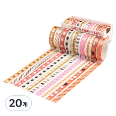 K-Ron 可愛和紙膠帶10款組合, 貓咪, 2套