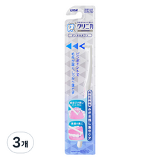 LION 獅王 固齒佳 Advantage 牙間刷 三角彈力毛 臼齒牙刷, 1入, 3個