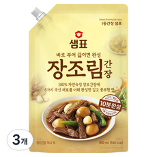 샘표 장조림 간장, 800ml, 3개