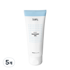 슈베스 베이비 수딩젤, 5개, 160ml